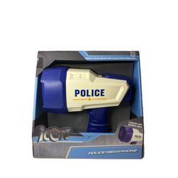  New ICON Politimegafon med sirene Police Megaphone - Leiker