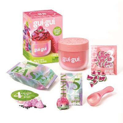 GUI GUI Slime FRUITY GLOW, CDU Fruity glow vannmelon - Liniex