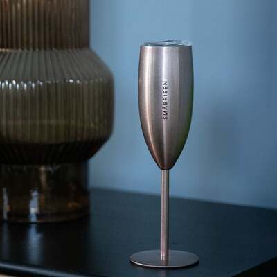 Champagneglass Boblemagi, Rosègull Rosegull - Pictureit.no 