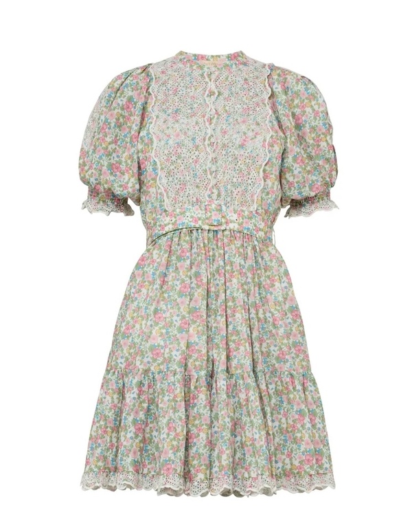 Cotton Slub Shift Dress