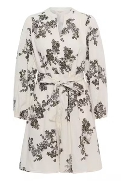 Avira Dress Smokey Olive Shadow Flowe - Part Two