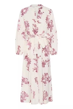 Avirana Dress Pink Shadow Flower Print - Part Two