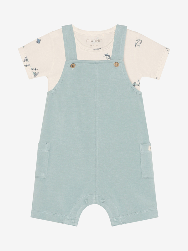 FIXONI ROMPER-SETT SHORTS/KORT ARM