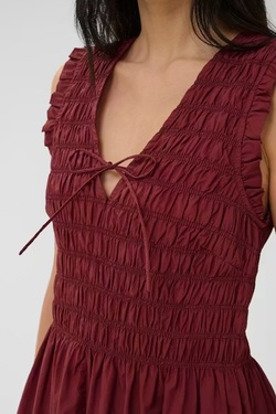 Borgnette Dress Burnt Russet - Part Two