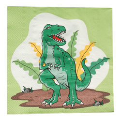 Servietter Dinosaur 16-pk Dinoosaur - Bursdag/Fest