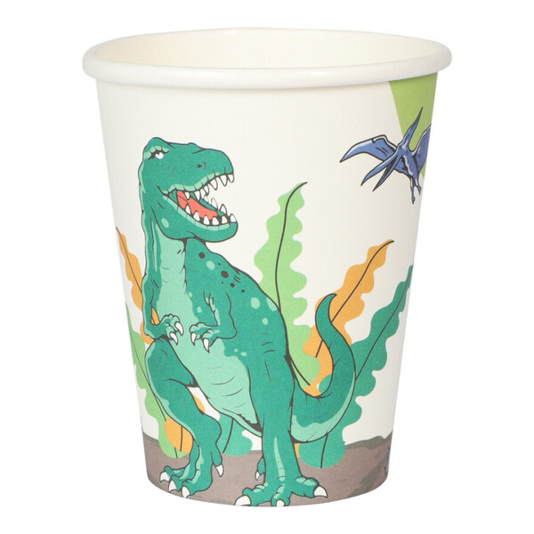 Pappkopp Dinosaur 8-pk