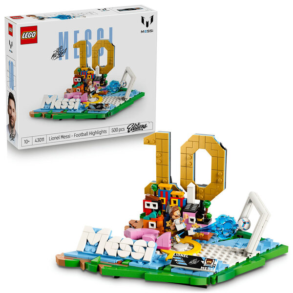 LEGO 43011 Lionel Messi – fotball-høydepunkter
