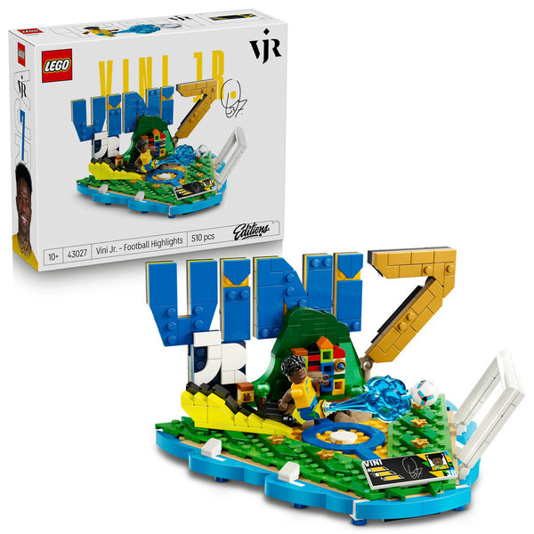 LEGO 43027 Vini Jr. – fotball-høydepunkter