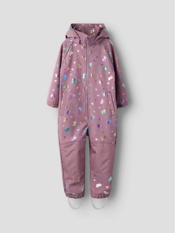 Alfa Softshell dress  Mørke rosa - Name It
