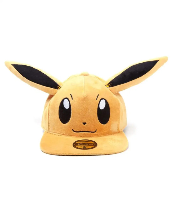Pokemon: Eevee plysj caps