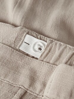 NMMFREDDIE PANT LIL ATELIER Feather Gray - LIL`ATELIER