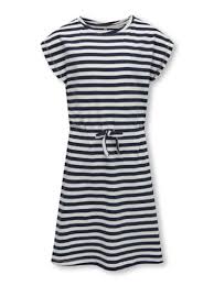 KOGMAY LIFE S/S DRESS JRS  Navy Blazer CLOUD DANCER - Kids Only 