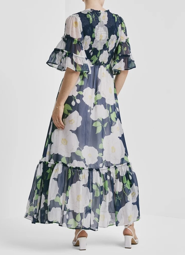 Organza Smocking Dress