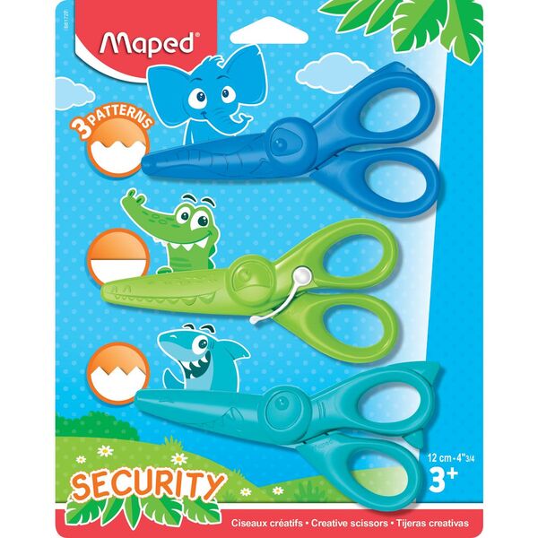 Saks MAPED Kidicraft 12 cm mønster (3)