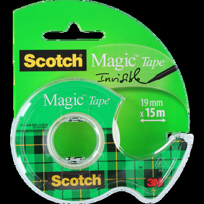 Scotch Tape 19mm x 15m klar - Kontorutstyr