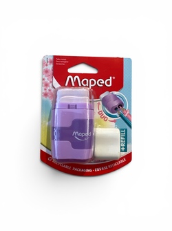 Blyantspisser MAPED m.refill Lilla - Kontorutstyr