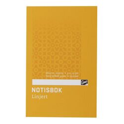 Notisbok EMO 9x14cm 60g 32blad linjer notisbok - Kontorutstyr