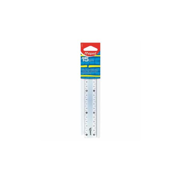 Linjal MAPED plast 15 cm
