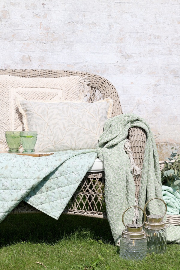 Aix Quilt m/blomster
