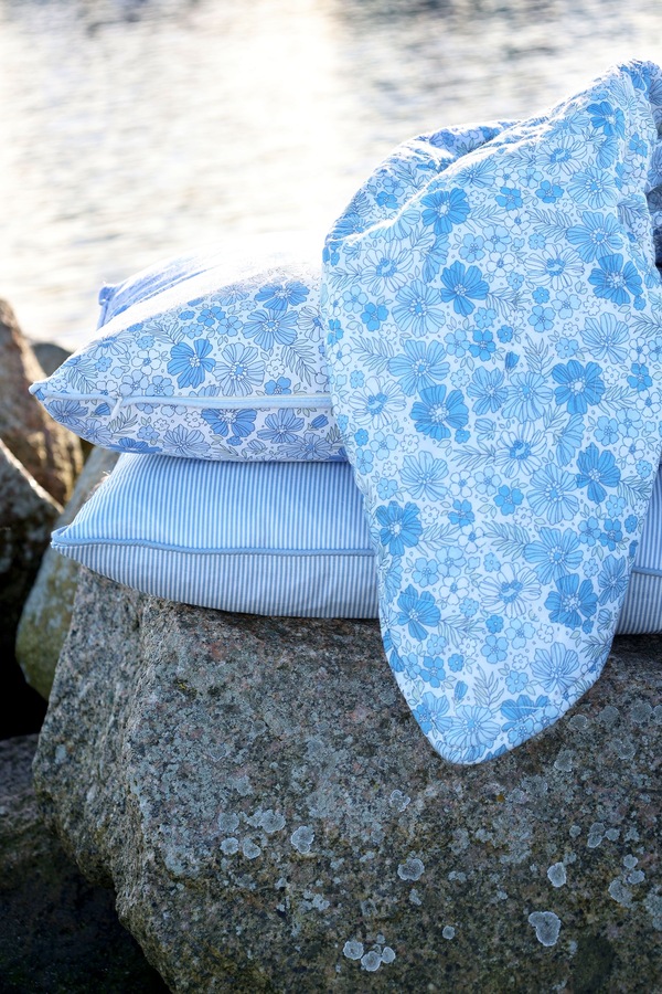 Aix Quilt m/blomster