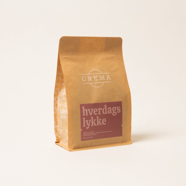 "Hverdagslykke" Kaffe 250g Filtermalt 