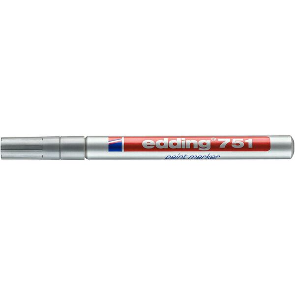 Paintmarker EDDING 751 sølv