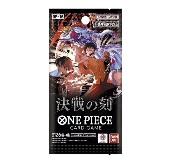 One Piece - OP-16 The Time of Battle Japansk Booster