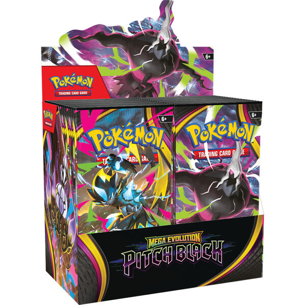 Pokémon Mega Evolution Pitch Black Booster