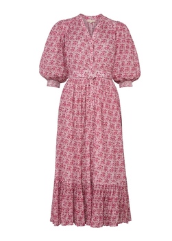 Twisted Midi Dress Wildflowers - by TiMo