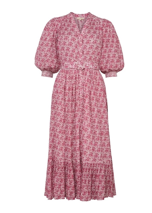 Twisted Midi Dress