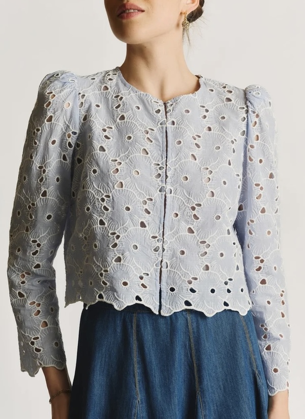 Broderie Anglaise Jacket