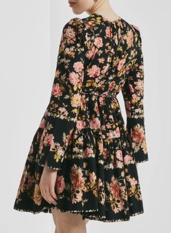 Bohemian Shift Dress Evening Field - by TiMo