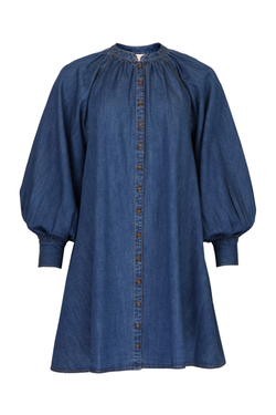 Denim Shift Dress Denim blue - by TiMo
