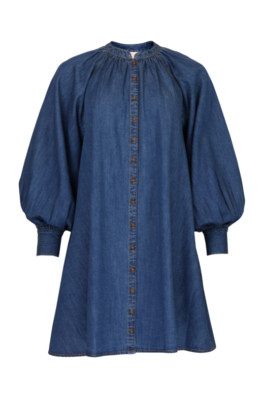 Denim Shift Dress