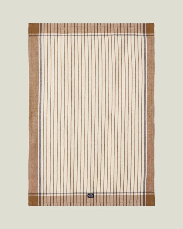 Lexington Stripet Kjøkkenhåndkle i Lin/Bomull - 50x70cm