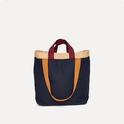 Everyday Tote - Navy/Sand/Brown ikke relevant - UND Signature 