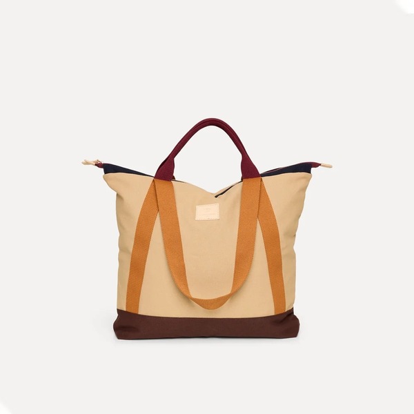 The Bag - Sand/Navy/Brown