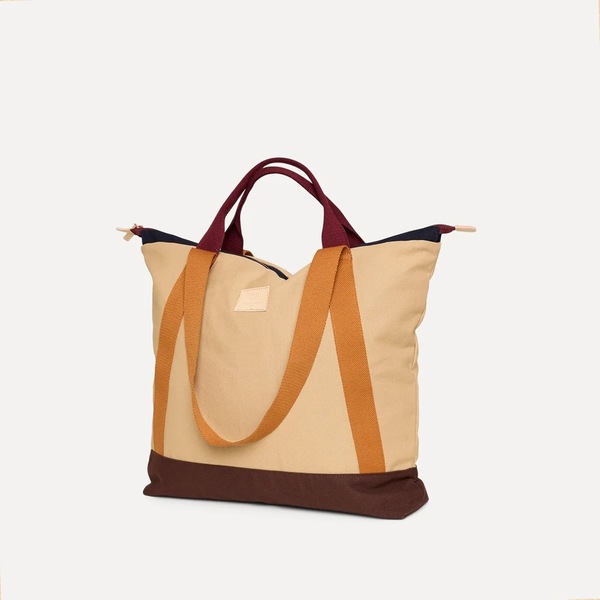 The Bag - Sand/Navy/Brown