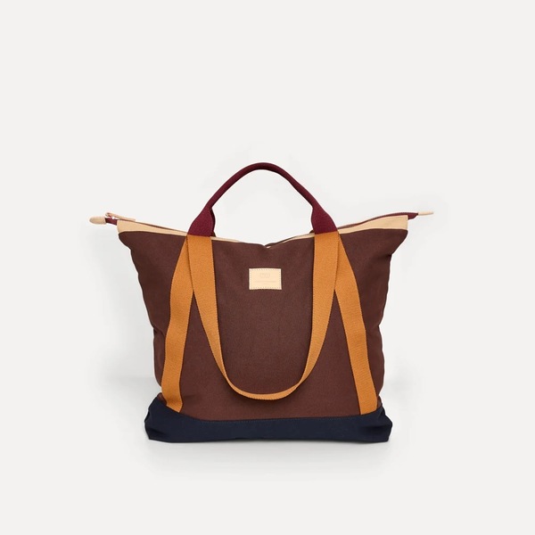 The Bag - Brown/Sand/Navy