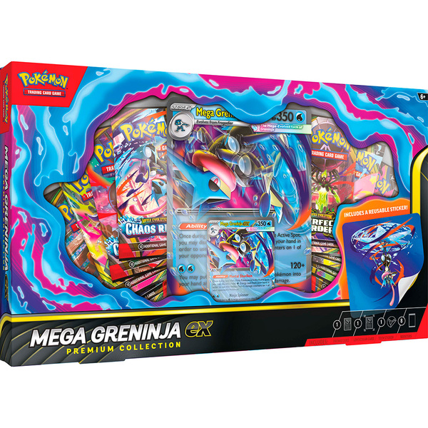 Pokémon Premium Mega Greninja Ex Box