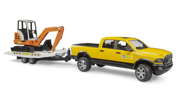 RAM Rental Service with Mini excavator
