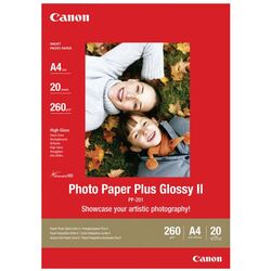 Fotopapir CANON PP-201 II gloss A4 (20) Fotopapir A4 - Kontorutstyr