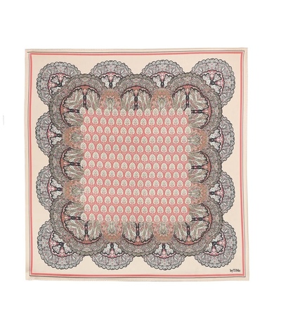 Silk Scarf Autumn Paisley - by TiMo