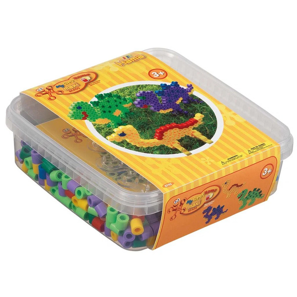 Hama Maxi Box 600 pcs Dinosaurs