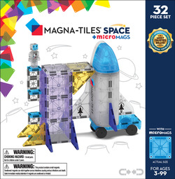 MAGNA-TILES® Romrakett 32 deler Romrakett - Liniex