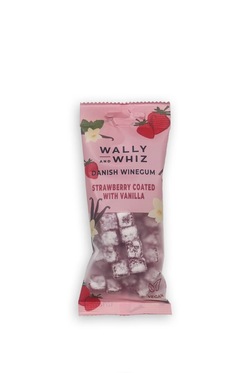Wally and Whiz Vingummi - Strawberry With Vanilla, 56g ikke relevant - Wally and Whiz
