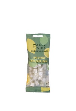 Wally and Whiz Vingummi - Lime With Sour Lemon, 57g ikke relevant - Wally and Whiz