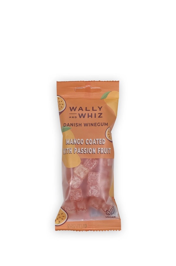 Wally and Whiz Vingummi - Mango With Passionfruit, 57g