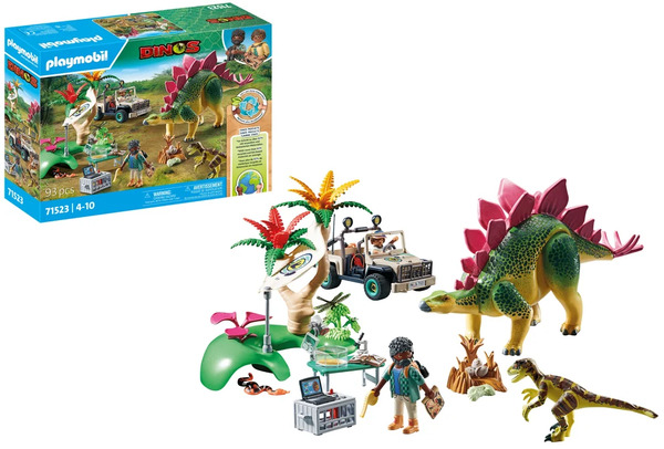 Playmobil Research Camp with Dinos 71523