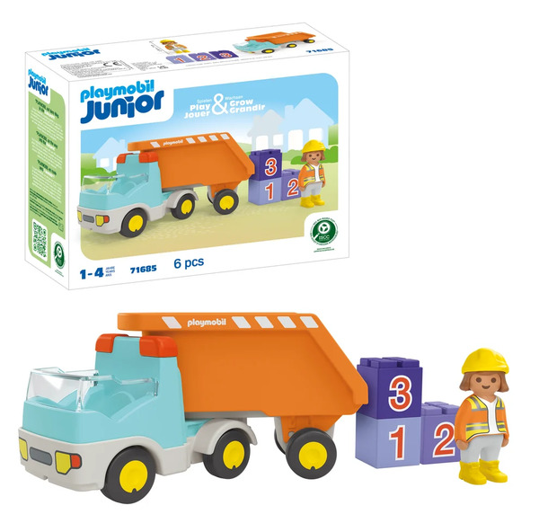 Playmobil Junior Dump Truck 71685